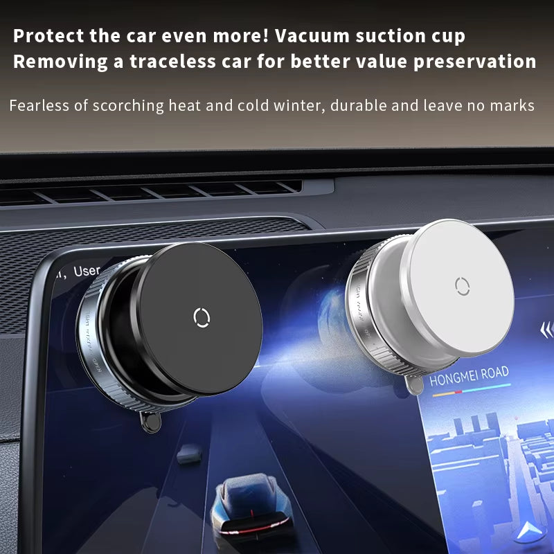 Wholesale Universal Stable Glass Vacuum Adsorption Suction 360 Rotation Mobile Screen Bracket Car Magnetic Phone Holder K009