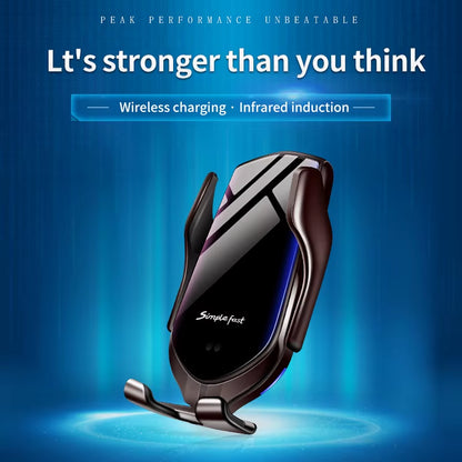 Smart Products 2025 Car Wireless Charger 15W Fast Charging Phone Holder for Iphones 15 Pro Max Earphone 16 14 13 12