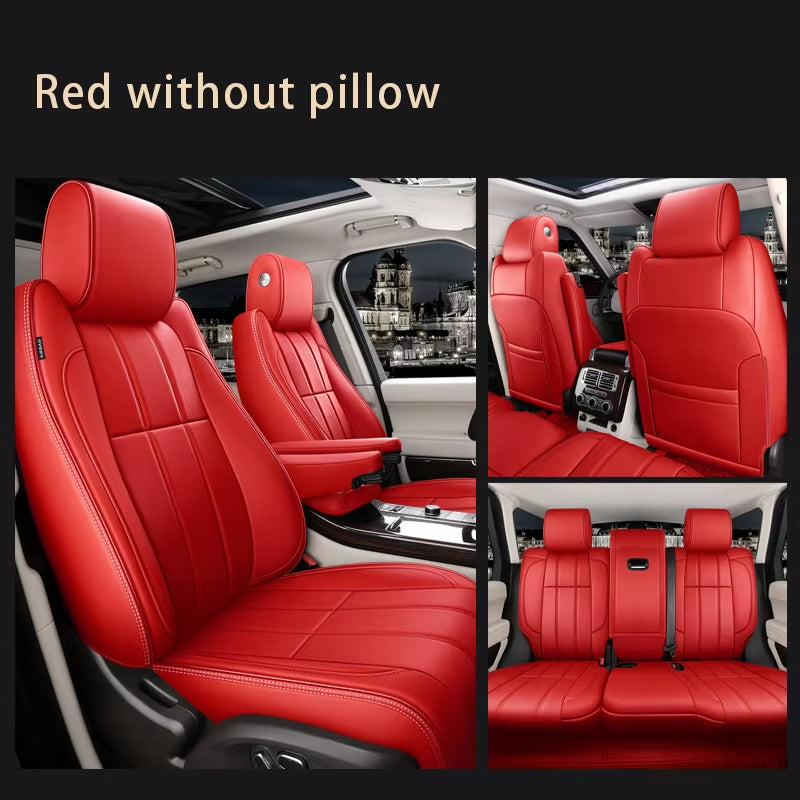 Hot Sale 2023 Hot Sale Leather Original Custom Car Seat Covers Four Seasons Custom Car Cushion Design Full Five Seats