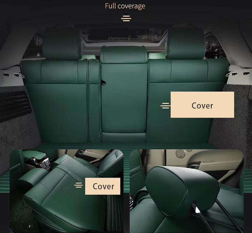 Hot Sale 2023 Hot Sale Leather Original Custom Car Seat Covers Four Seasons Custom Car Cushion Design Full Five Seats