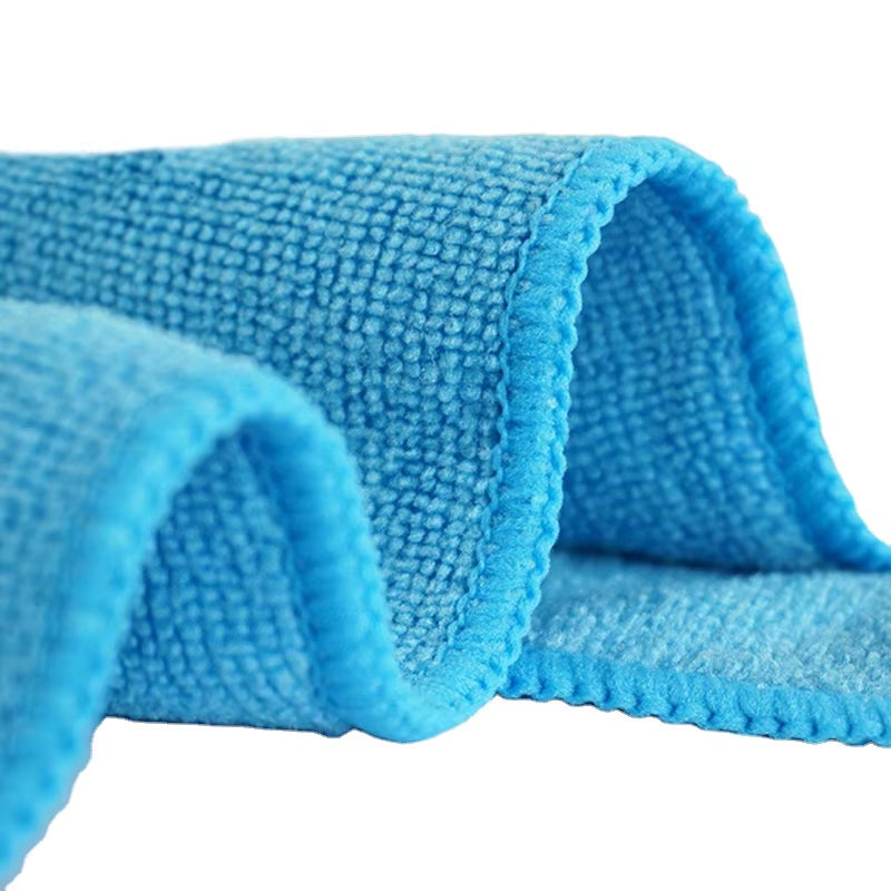 Most Popular Microfiber Bright Warp Knitted Towel Cleaning Kitchen Cloth for Daily Use Household Cleaning Cloth Towels