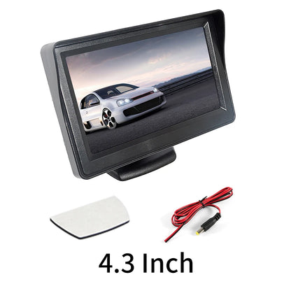 Car Monitor 4.3" Screen for Rear View Reverse Camera TFT LCD Display HD Digital Color 4.3 Inch PAL/NTSC