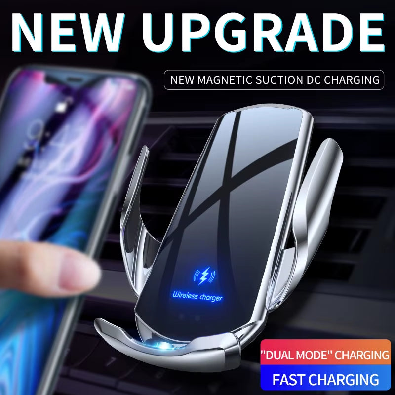 Smart Products 2026 Car Wireless Charger 15W Fast Charging Phone Holder for Iphones 15 Pro Max Earphone 16 14 13 12