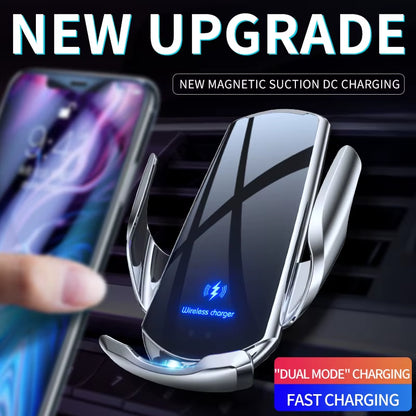 Smart Products 2026 Car Wireless Charger 15W Fast Charging Phone Holder for Iphones 15 Pro Max Earphone 16 14 13 12