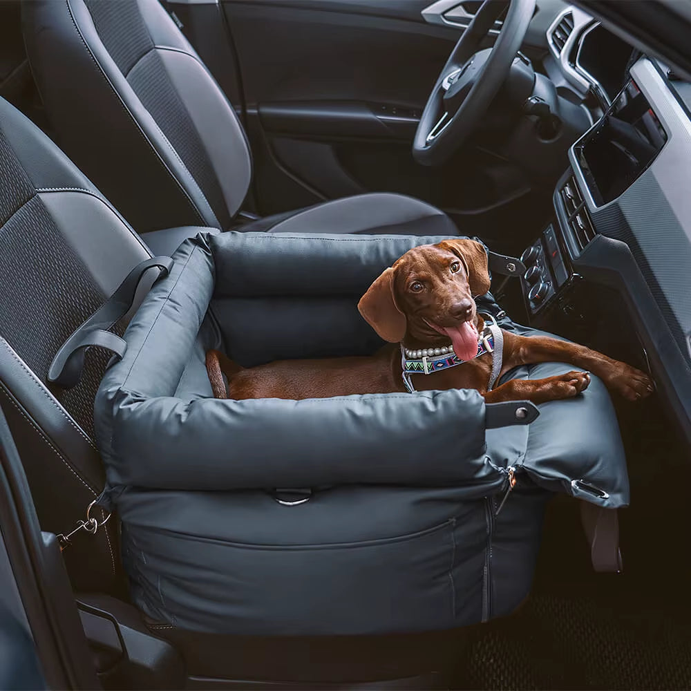 Hot Sale Luxury Foldable Anti-Scratch Dog Car Seat Booster Custom Rectangle Pet Bed for Big Dogs Modern Solid Metal Travel Bed