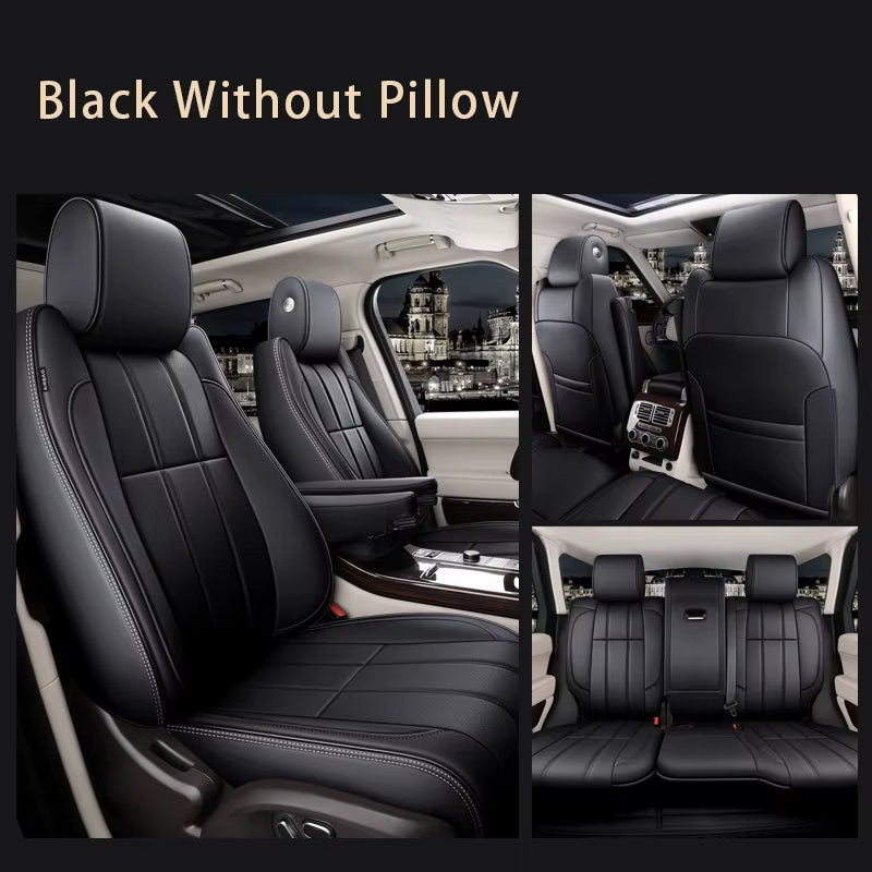 Hot Sale 2023 Hot Sale Leather Original Custom Car Seat Covers Four Seasons Custom Car Cushion Design Full Five Seats
