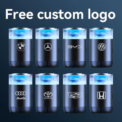 P2 Intelligent Automatic Solid Aroma Perfume Gel Cloud Machine Metal Car Aromatherapy Fragrance Oil Diffuser Air Purifier