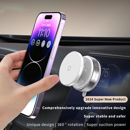 Wholesale Universal Stable Glass Vacuum Adsorption Suction 360 Rotation Mobile Screen Bracket Car Magnetic Phone Holder K009