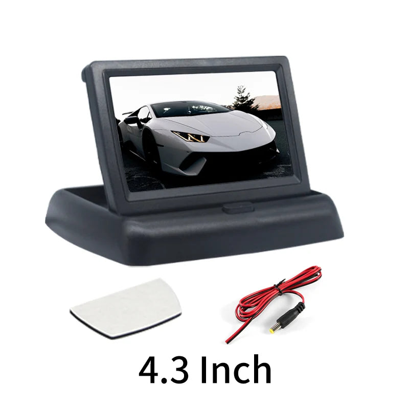 Car Monitor 4.3" Screen for Rear View Reverse Camera TFT LCD Display HD Digital Color 4.3 Inch PAL/NTSC
