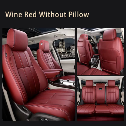 Hot Sale 2023 Hot Sale Leather Original Custom Car Seat Covers Four Seasons Custom Car Cushion Design Full Five Seats