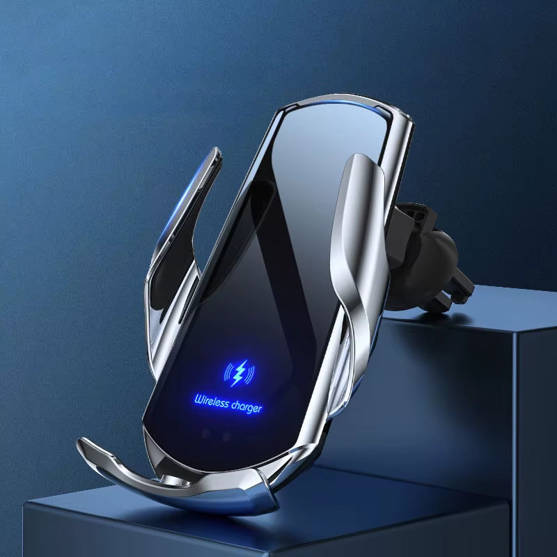 Smart Products 2026 Car Wireless Charger 15W Fast Charging Phone Holder for Iphones 15 Pro Max Earphone 16 14 13 12