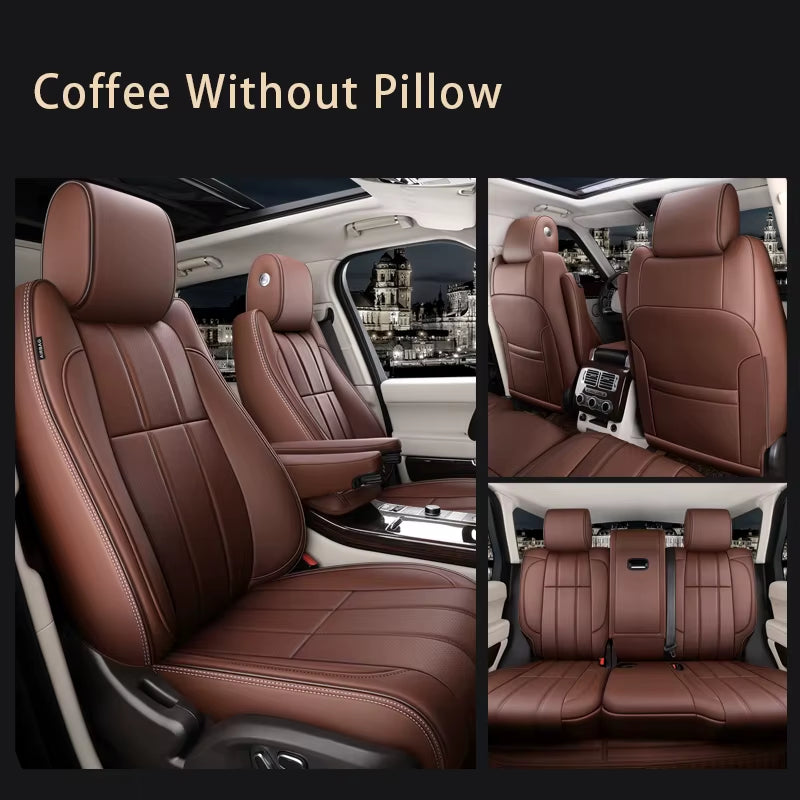 Hot Sale 2023 Hot Sale Leather Original Custom Car Seat Covers Four Seasons Custom Car Cushion Design Full Five Seats