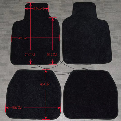 Waterproof Fiber Optic Star Light Car LED Rugs Twinkle Starlight Car Mats with APP Remote Control Light Effect