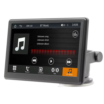 Mp5 Carplay Screen 7 Inch Touch Display Car Dvd Player for Mobile Phone Wireless Connection Car Play Monitor for Universal