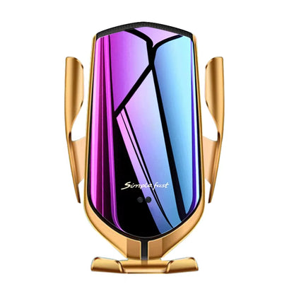 Smart Products 2025 Car Wireless Charger 15W Fast Charging Phone Holder for Iphones 15 Pro Max Earphone 16 14 13 12